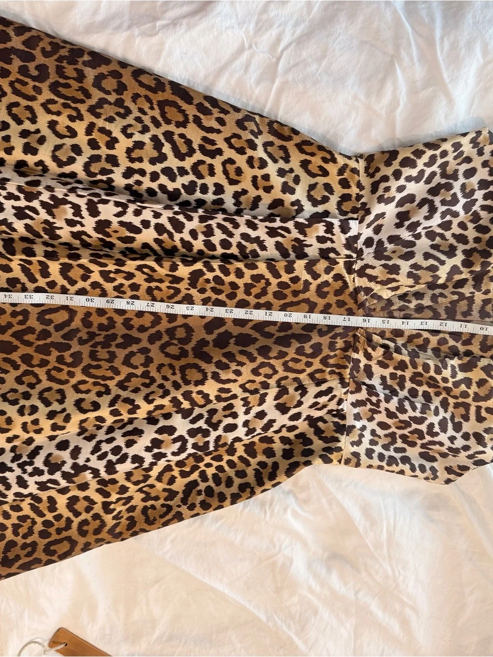 Kate Spade Brown Gold Leopard Print Dress